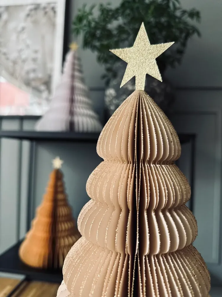 Juletræ Golden mix 40cm