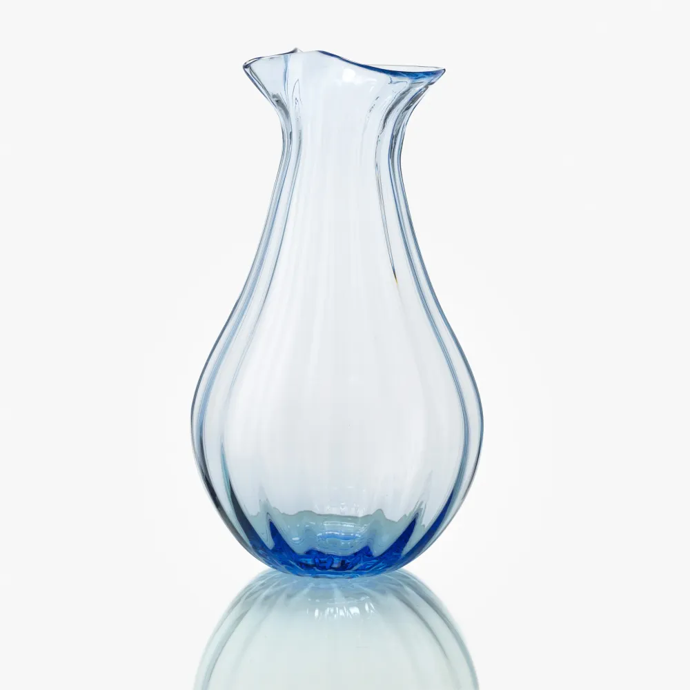 Summer Glass Jug, Soft Blue Baltic Sea Glass