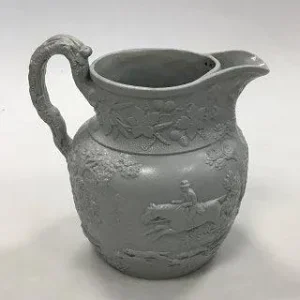 Krug aus Paris, Jacob Petit Kande til vand med jagtscene No 130