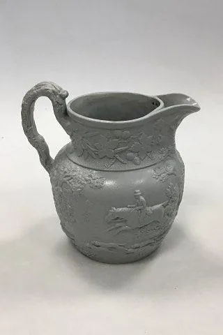 Krug aus Paris, Jacob Petit Kande til vand med jagtscene No 130
