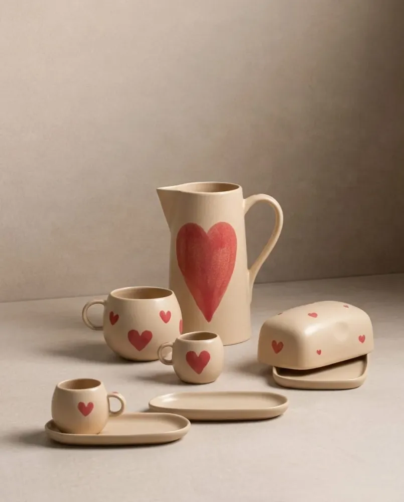 Cozy Hearts stentøjs kande 1,5L Limited Edition MT