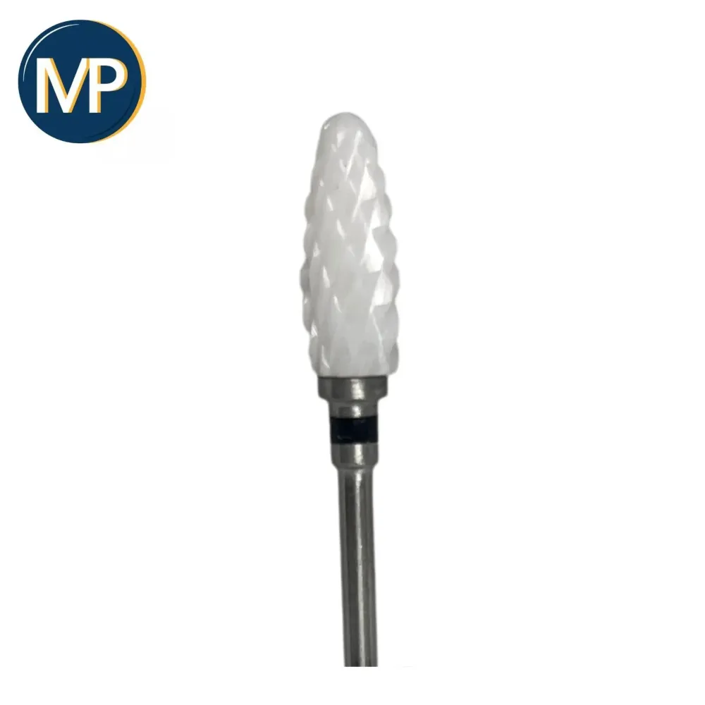 Keramisk grat - Medium krydstand - Æggeformet - Supergroft korn - 5 mm