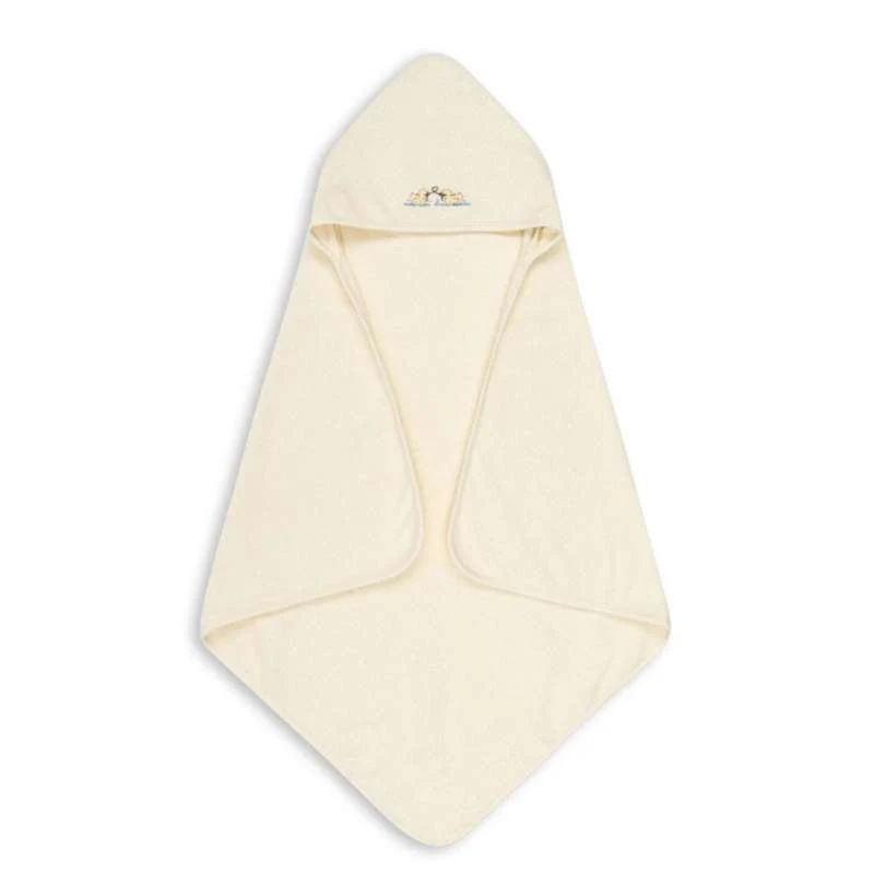 Fanga Fontana Figo Babyhåndklæde - GOTS - Antique White