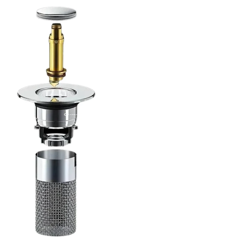 AquaGuard – Cylindrisk vask si med fint net til effektiv dræning