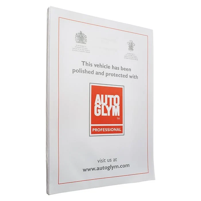 Autoglym Imprinted Floor Mat 200 Stk. 49x36cm Papirrmåtte