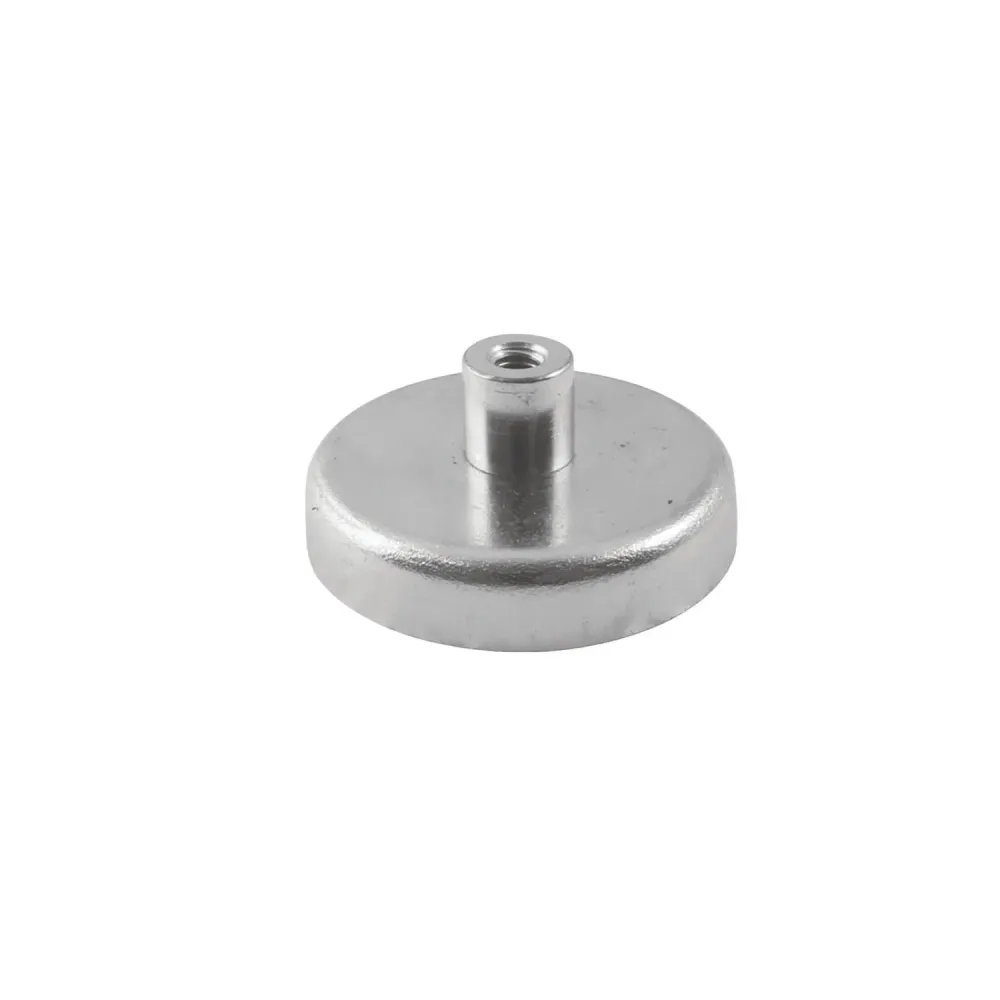 DIESELLA Ferrit pottemagnet Ø100mm M12 gevindbøsning (875N)