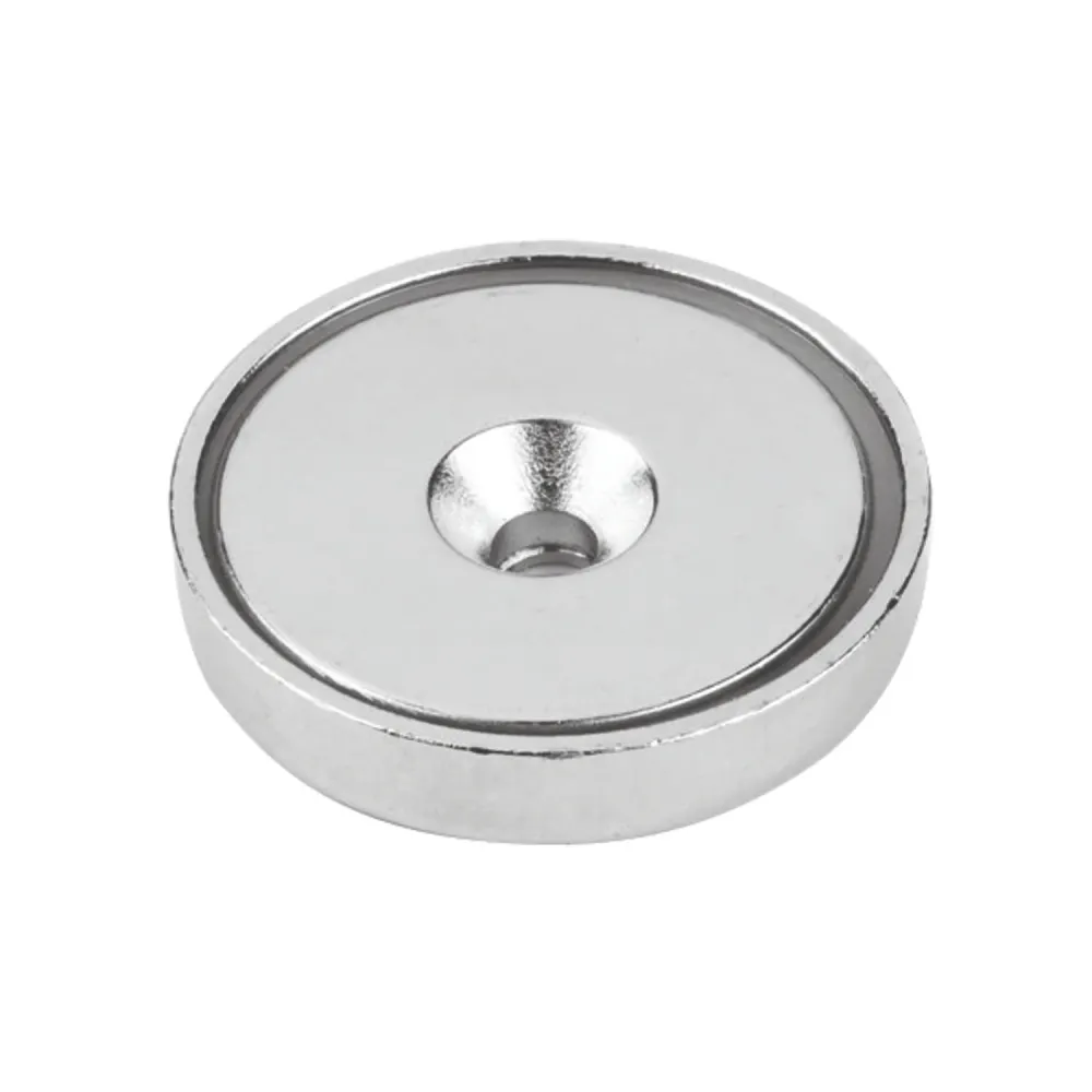 DIESELLA Ferrit pottemagnet Ø25mm Ø5,5mm hul (35N)