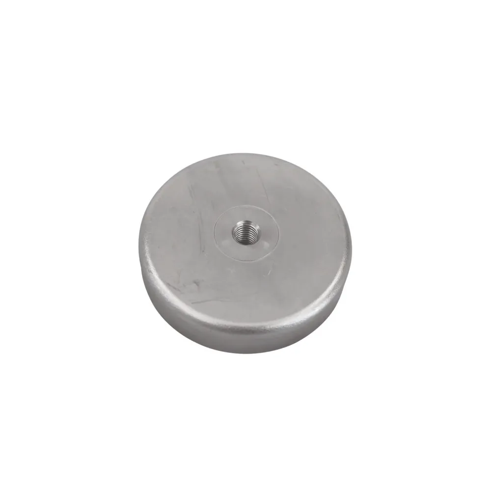 DIESELLA Ferrit pottemagnet Ø80mm M8 gevindhul (550 N)