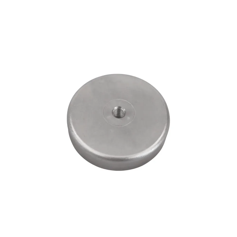 DIESELLA Ferrit pottemagnet Ø80mm M10 gevindhul (550 N)