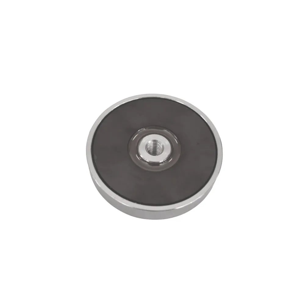 DIESELLA Ferrit pottemagnet Ø80mm M10 gevindhul (550 N)