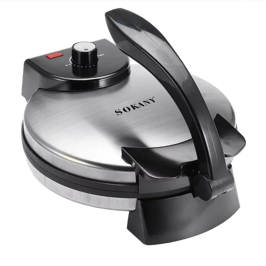EasyBake – Kompakt elektrisk Roti Maker med non-stick overflade til perfekte fladbrød