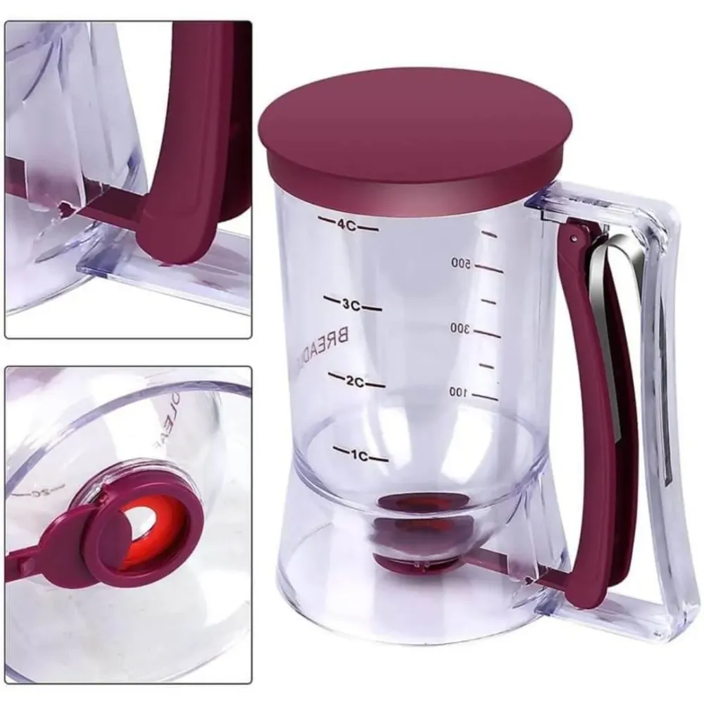 Dejdispenser 1L - Målebæger med dispenser