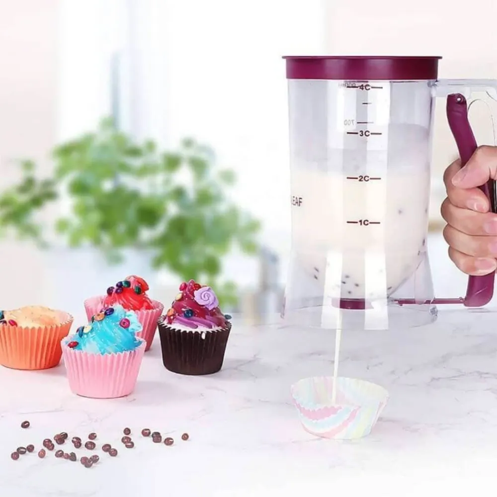 Dejdispenser 1L - Målebæger med dispenser