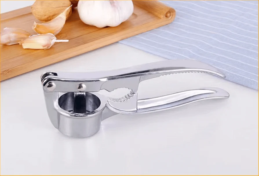 Hvidløgspresser i rustfrit stål - Robust
