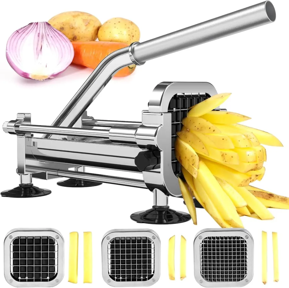 Pomfritsskærer i rustfrit stål