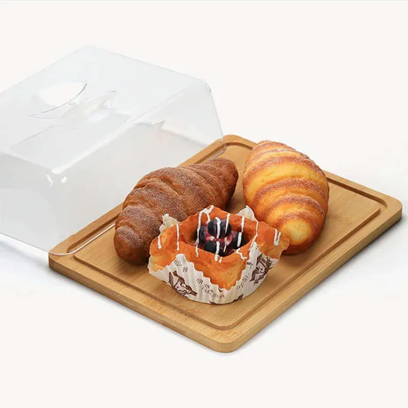 Smørboks med Bambuslåg - Friskholdsbeholder
