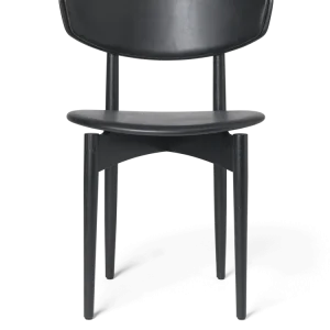 Herman Dining Chair - Upholstered - Vegea - Black Ash/Black Breakfast Nooks