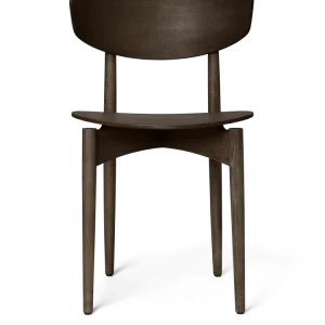 Herman Dining Chair - Wood - Charcoal Stained Beech | Rust-Resistant Finish