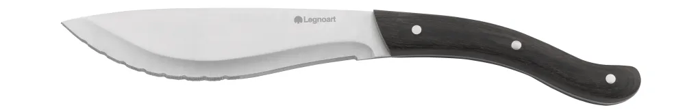 Legnoart TOMAHAWK Steakknive sæt - 4 stk - mørkt skaft