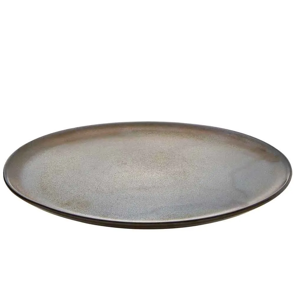Aida WHOLE Middagstallerken - Metallic brown - 28 cm