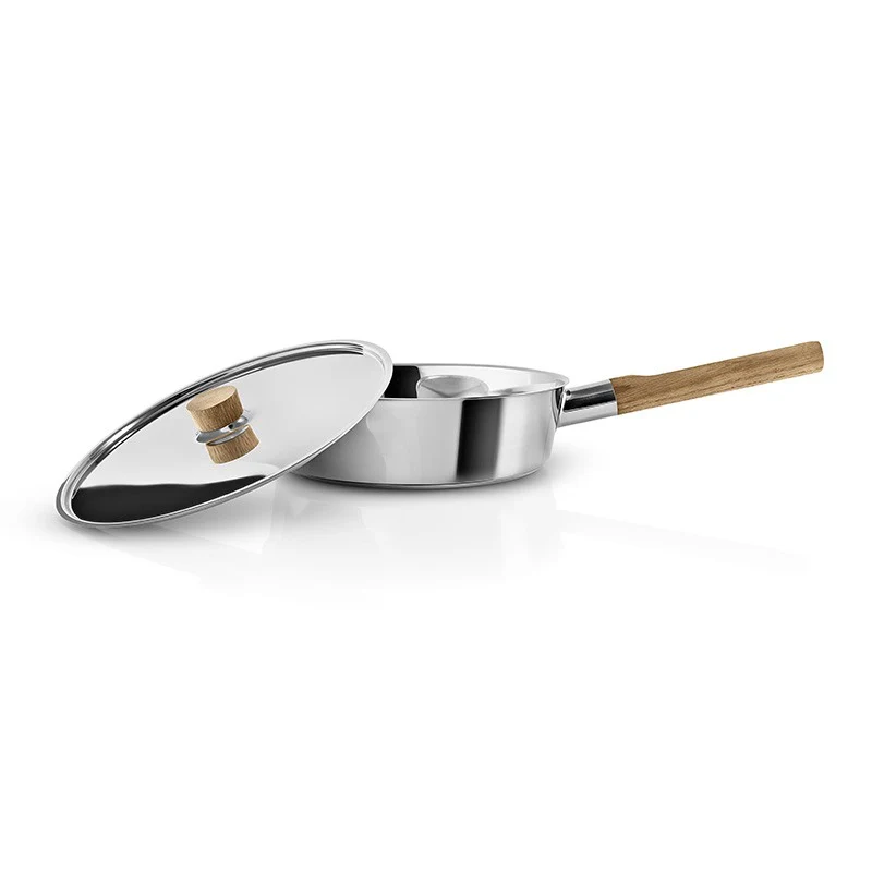 Eva Solo - Sauterpande med låg Ø24 cm Nordic Kitchen Rustfri alloy