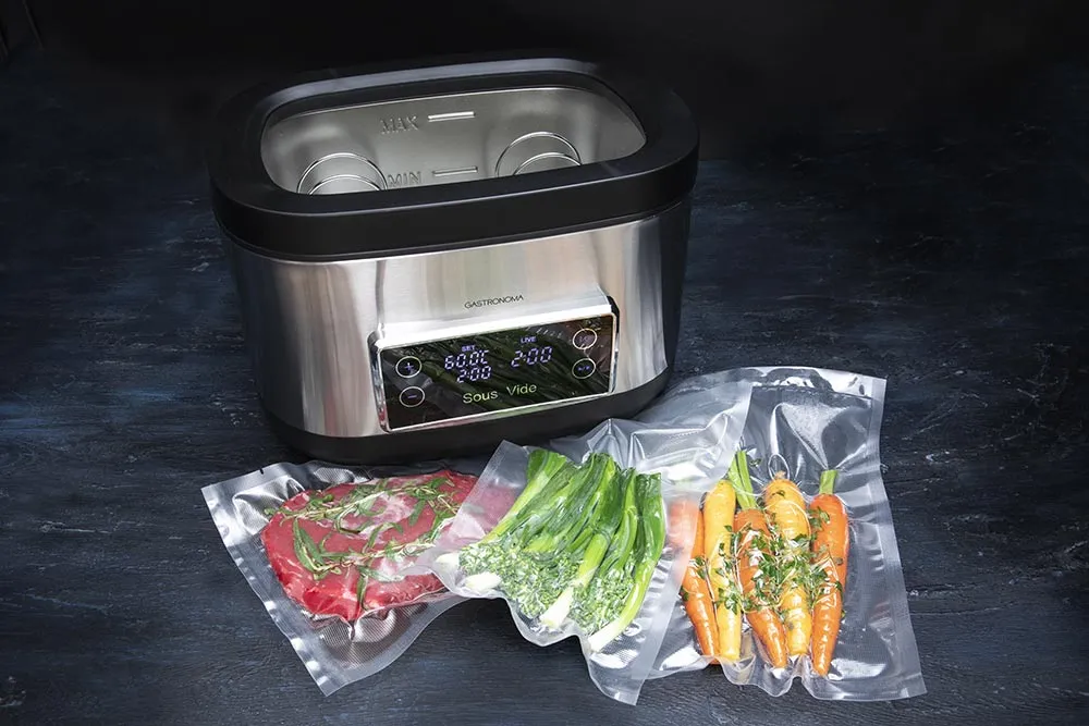 Gastronoma Sous Vide kar, 9L, sort/stainless steel, 700W