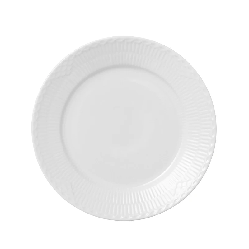 Royal Copenhagen Alabast Halvblonde flad tallerken 17 cm
