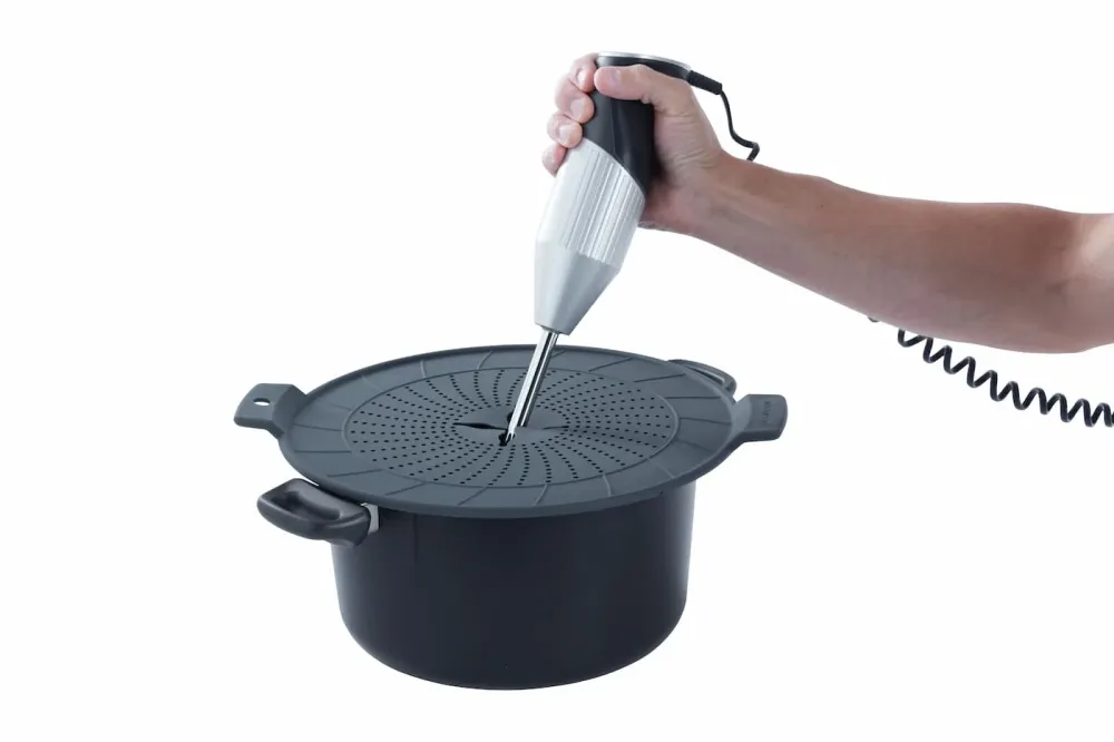 Scanpan Stænklåg i silikone - 1200 Watts