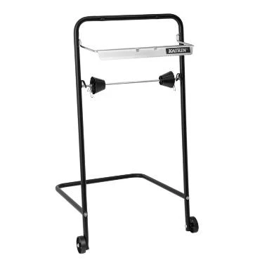 Katrin Aftørringsrulledispenser - Black Line Gulvstativ, Op til 40 cm