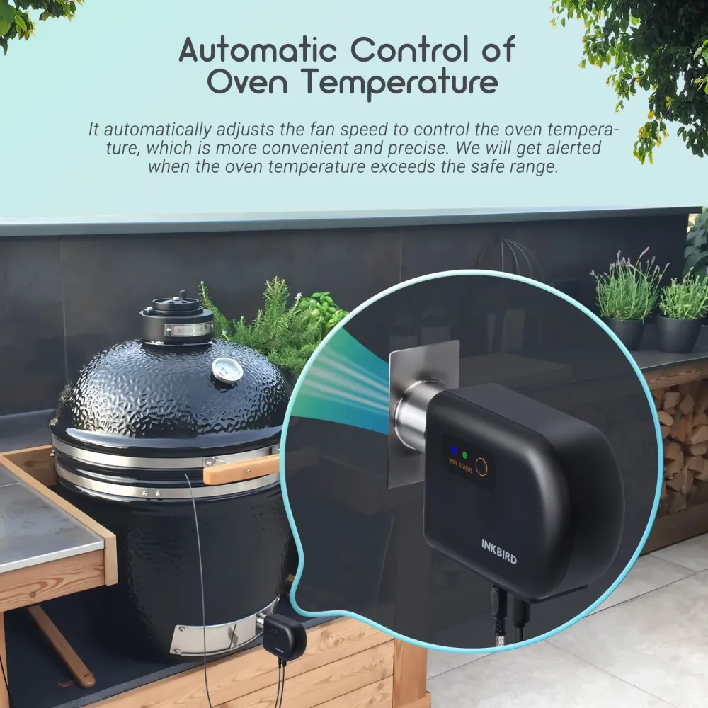 BBQ Smoker Temperature Control Fan Kit ISC-027BW INKBIRD