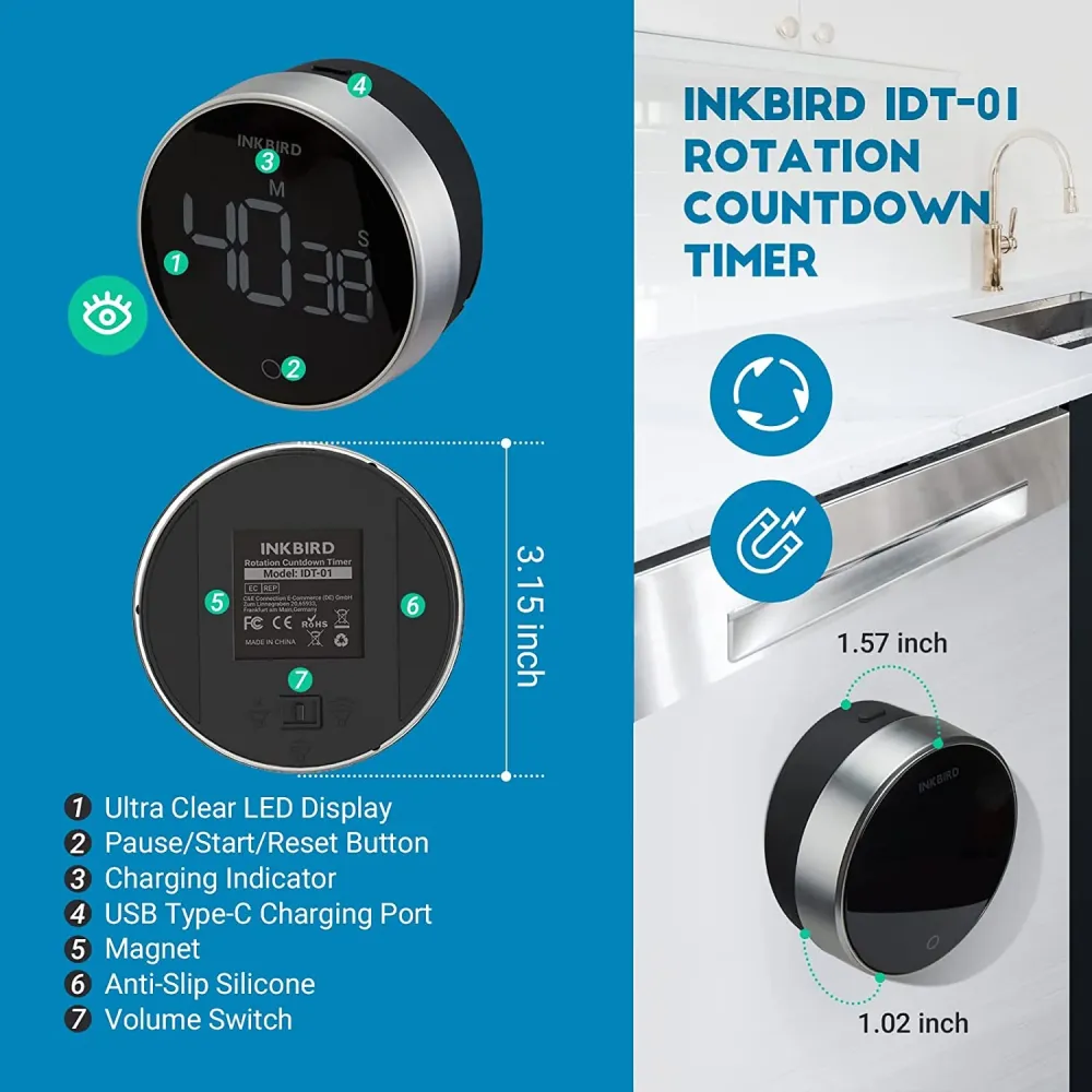 Digital Kitchen Timer IDT-01 INKBIRD