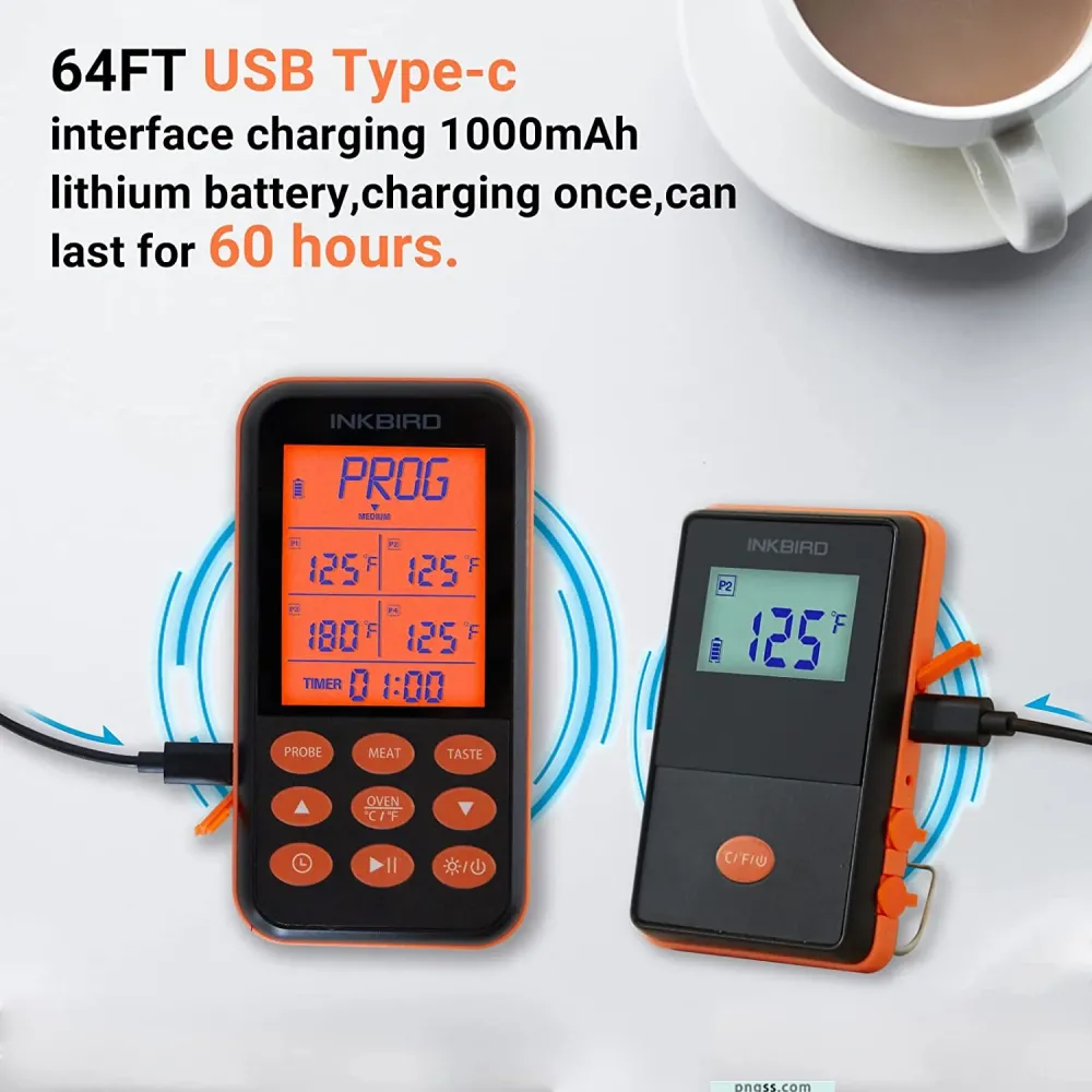 Remote BBQ Thermometer IRF-4S INKBIRD