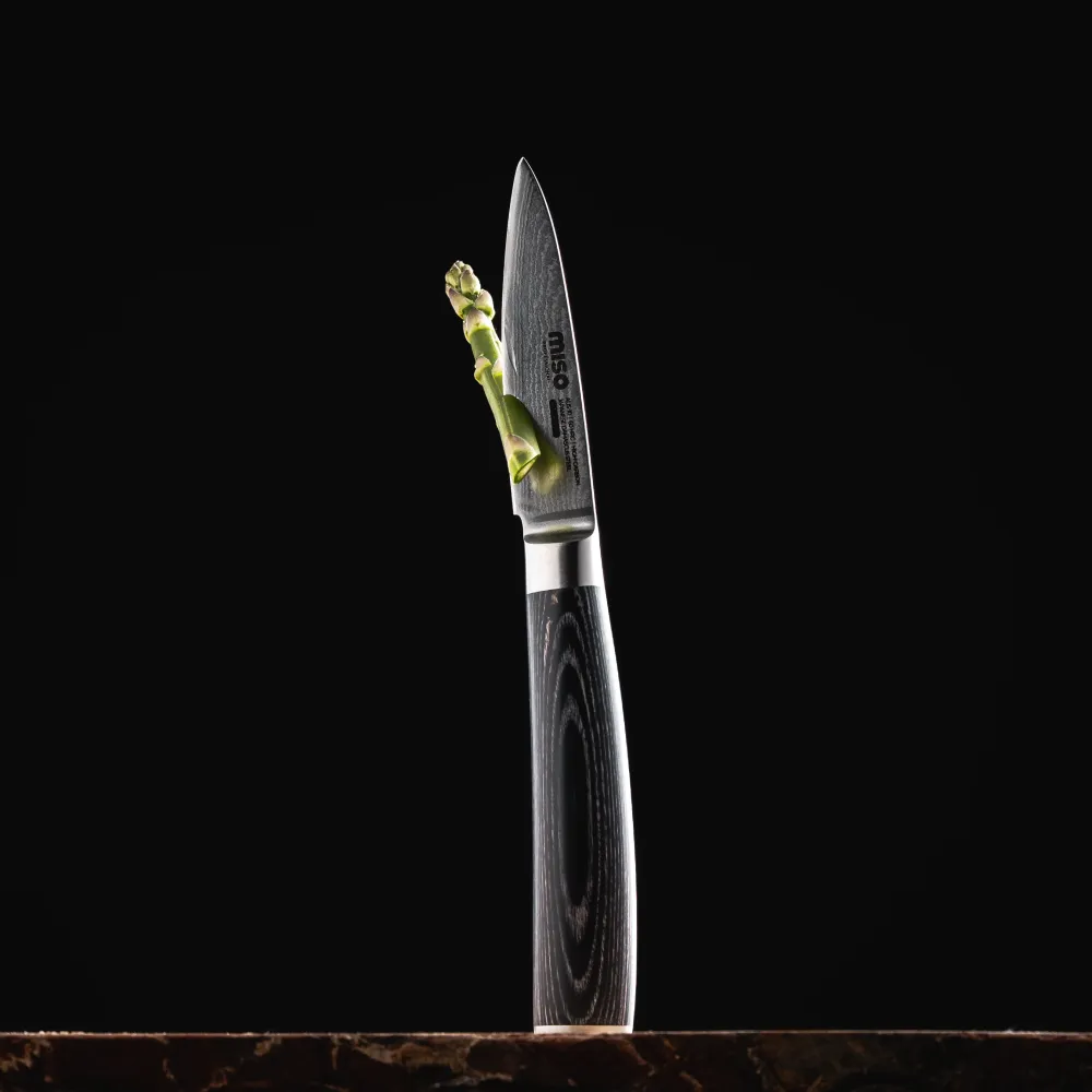 Miso Cookware - Damaskus Specialist Urtekniv 9 cm / 3.5"