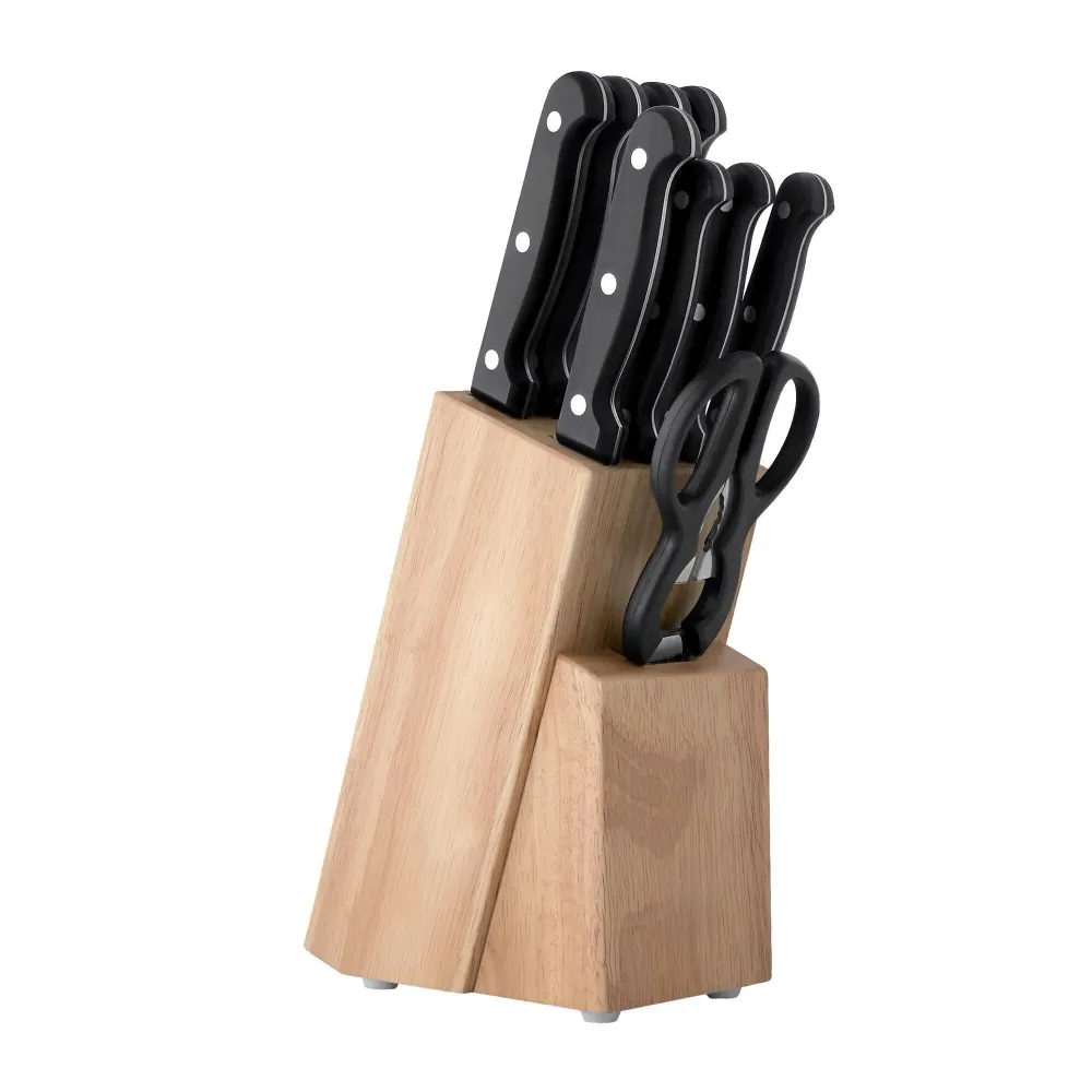 Richardson Sheffield - Knivblok Timeless - med 9 knive og køkkensakse