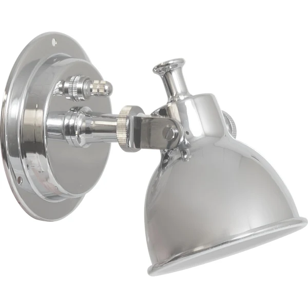 Salonlampe 12V, Krom, 10W Halogen