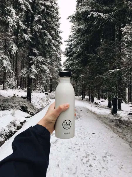 24bottles, Urban vandflaske, hvid - 500ml.