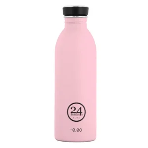 24bottles, Urban vandflaske, lyserød - 500ml.