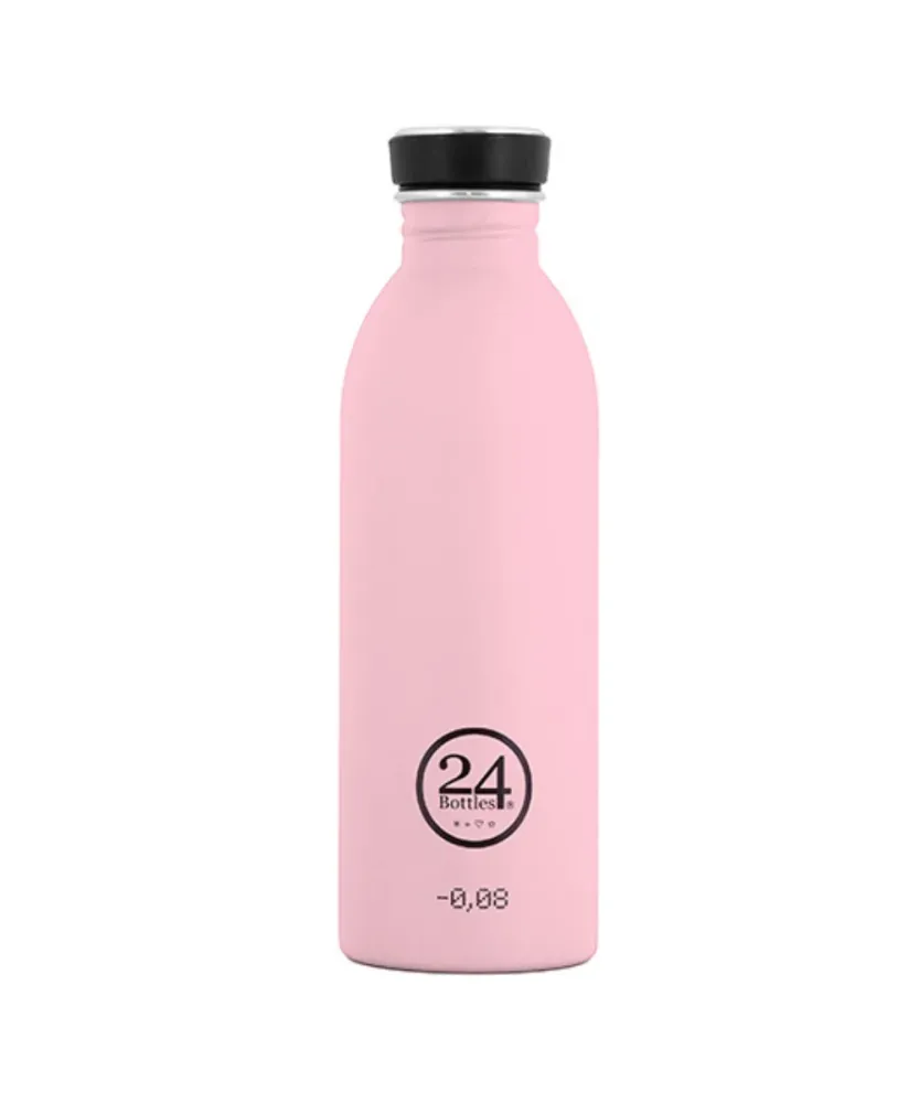 24bottles, Urban vandflaske, lyserød - 500ml.