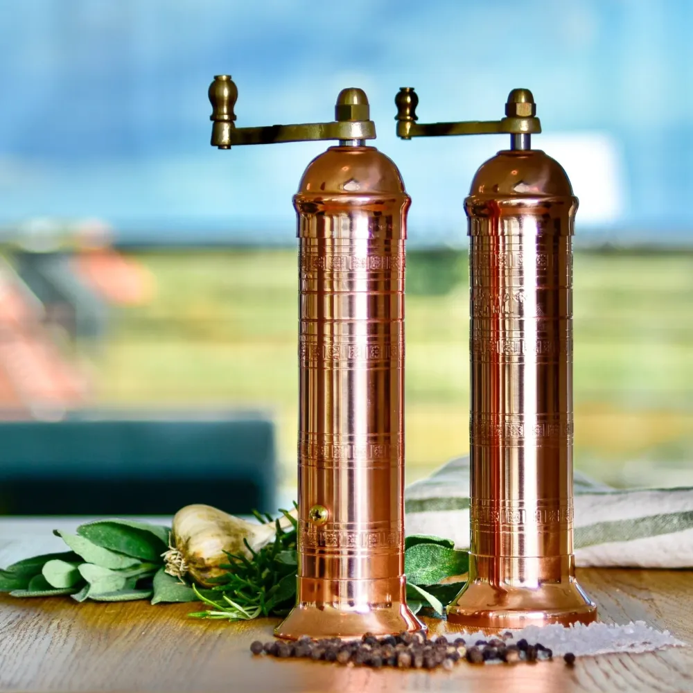 Classic Copper Mill - kobber salt og peberkværne i 2 størrelser Alexander Handcrafted Mills