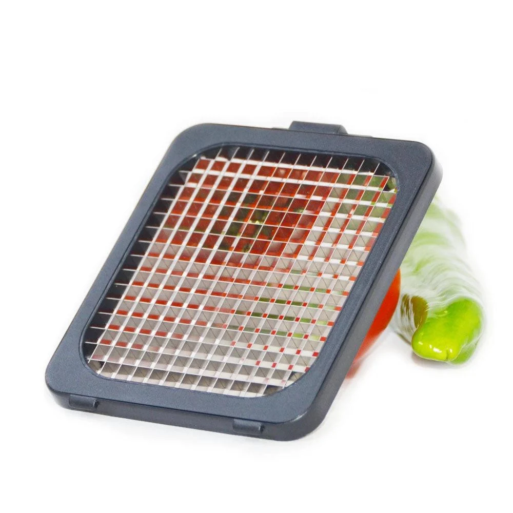 Alligator knivgitre reservedel 2 stk. 6x6 mm en kvart tomme passer til knivrammer BPA-fri ABS og rustfrit stål Alligator o...