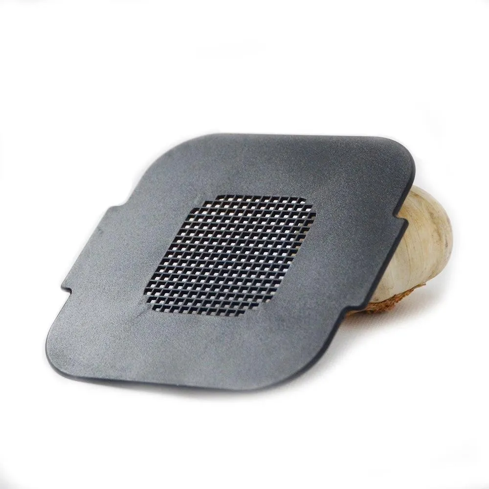 Alligator Rustfri Stål Chopper Rengøringsriste 3x3 Millimeter 2 Pakker Sort ABS Plastik Kompatibel Med 3093 3094 Alligator...