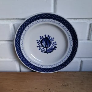 Aluminia. Blå Tranquebar, Kagetallerken 15 cm. #944