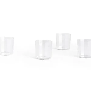 Angle vandglas, 4 stk. - H7,5 cm.