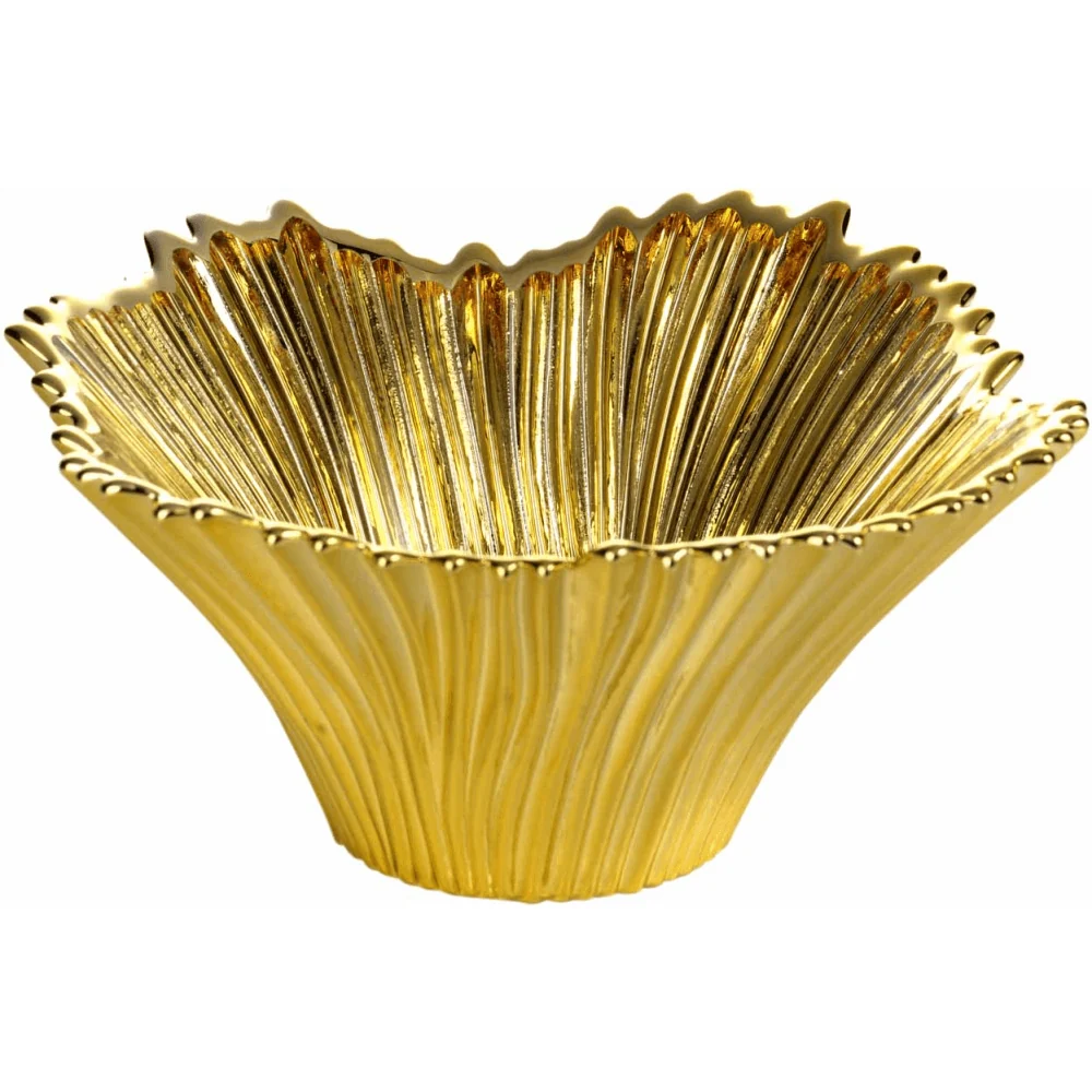 Argenesi glaskop Venezia Gold Edition 20cm H.11cm guld 1.850036