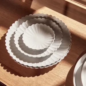 Arita - TY Palace Plate 110 unglazed grey