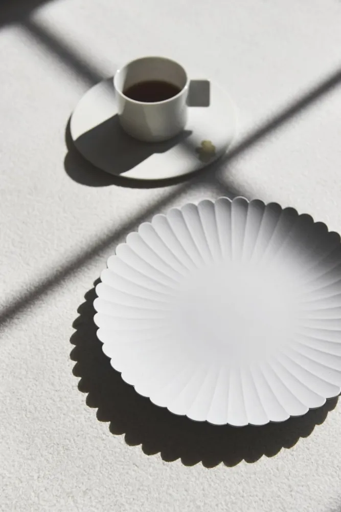 Arita - TY Palace Plate 160 unglazed grey