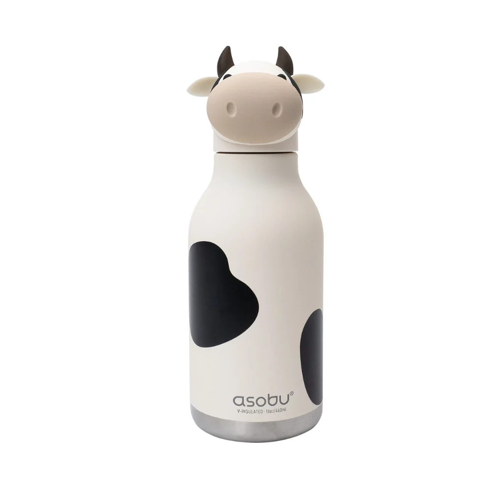Asobu Termoflaske med sugerør Bestie - Ko 460 ml