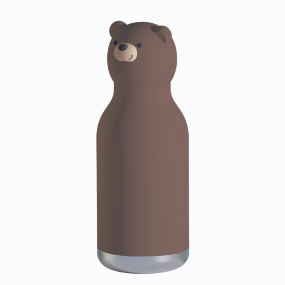 Asobu Termoflaske med sugerør Bestie - Bjørn 460 ml