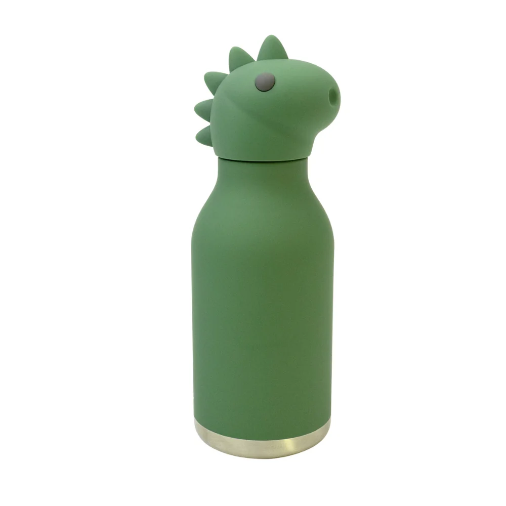 Asobu Termoflaske med sugerør Bestie - Dinosaur 460 ml