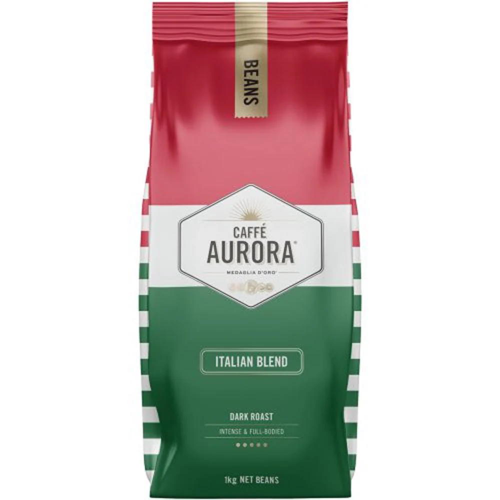 Aurora italiensk blend kaffebønner 1 kg